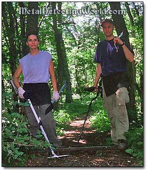 Metal Detecting a Picnic Grove