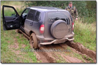 4x4 Vehicle for Relic Hunting