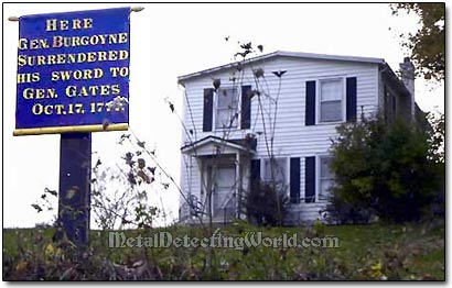 Historical Plate Infront of House