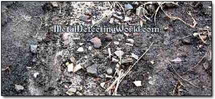 Scattered Pottery on the Ground