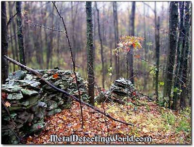 Colonial Stone Wall Fence