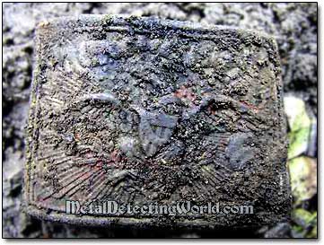 1836 New York Militia Belt Buckle