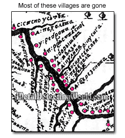 Medieval Villages Situated Along Waterways