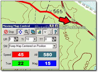 OziExplorer Moving Map