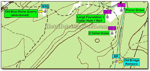 OziExplorer Points Shown on Map