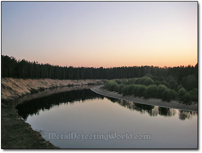 River Bend Viewed from High Bank