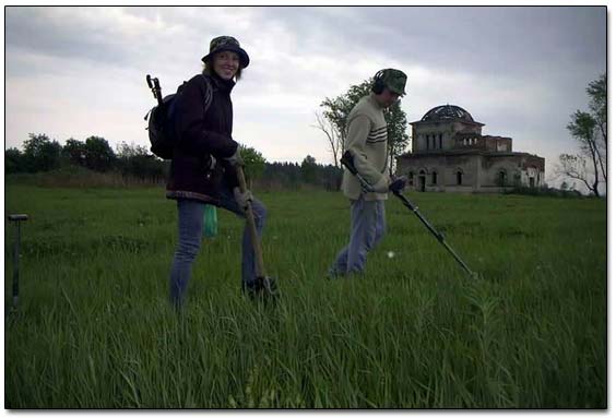 Vadim's First Time Metal Detecting