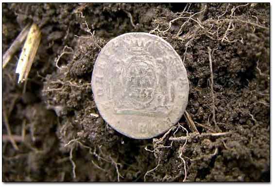 Siberian 1767 1 Denga Coin