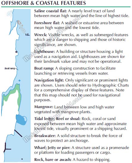13 - Topographic Symbols and Explanations of Coastal Features