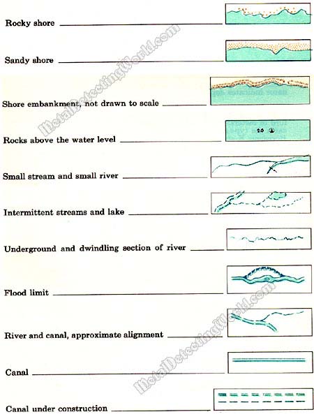 Topographic Symbols of Hydrography-24