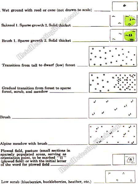 Topographic Symbols of Vegetation-49