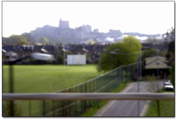 Windsor Castle On The Horizon