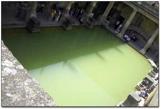 The Pool Is Filled With Mineral Water