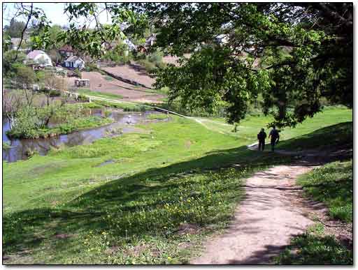 Passway Through Village