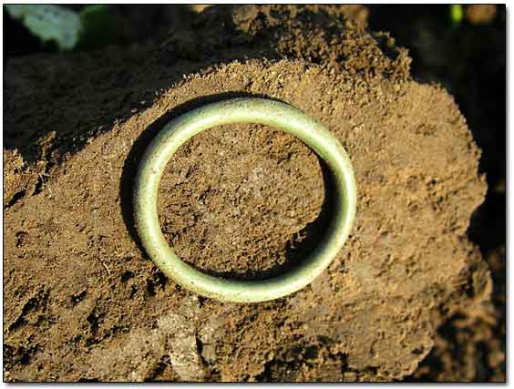 Bronze Pendant Ring AD XIV