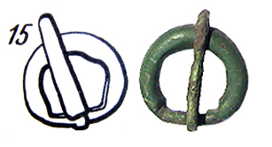 Chernyahov Culture Bronze Buckle AD III-V