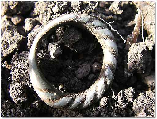 Kievan Rus Silver Ring Dug