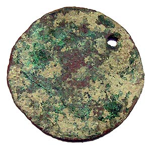 Medieval Holed Coin