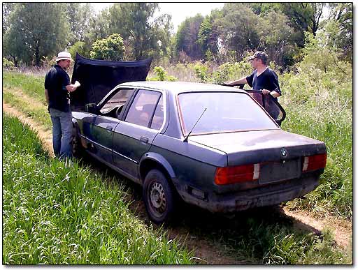 BMW Stalled