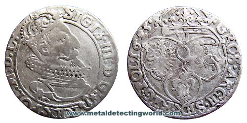 1623 6 Groschen, Sigismund III, Marienberg