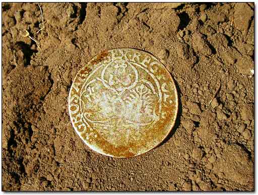 Silver Coin Recovered