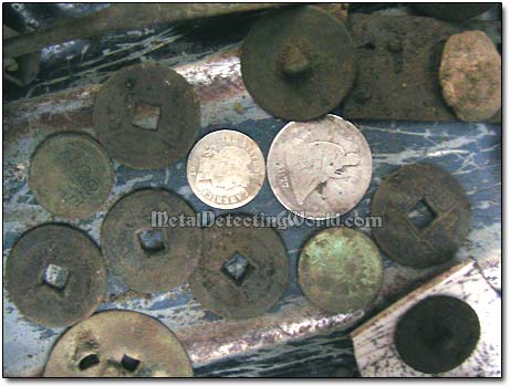 A Few Coins Were Recovered