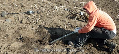 Rodney Struggles While Trying To Dig a Hole in Frozen Ground