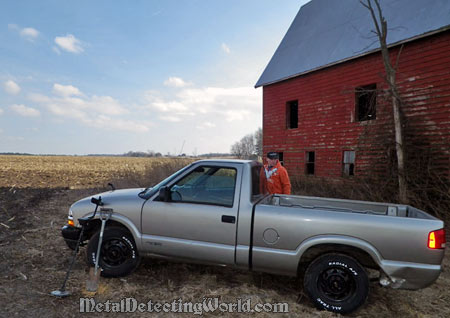 An Old Red Barn Landmarked Fort Site