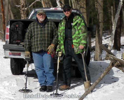 At Metal Detecting Location