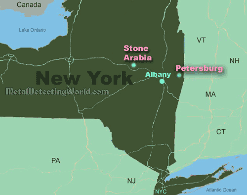 General Map Of New York State