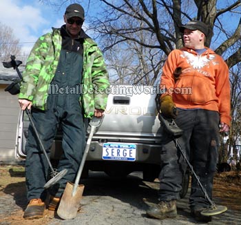 Serge and Rodney Before Metal Detecting Outing