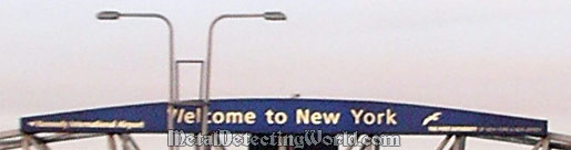 Welcome To New York Sign