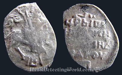 Kopek IB Wire Money Tsar Ivan IV