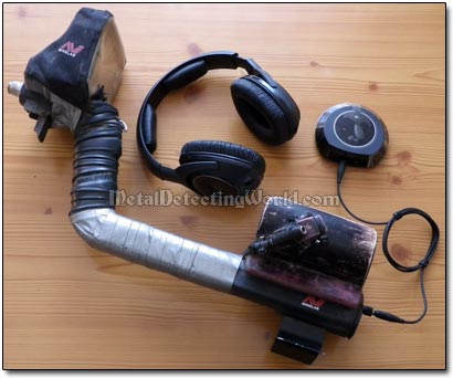 Use Cordless Headphones To Make Metal Detecting Operation Wireless