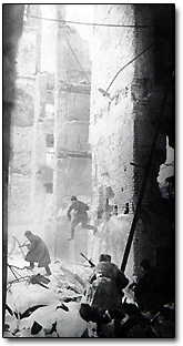 Fighting in Stalingrad