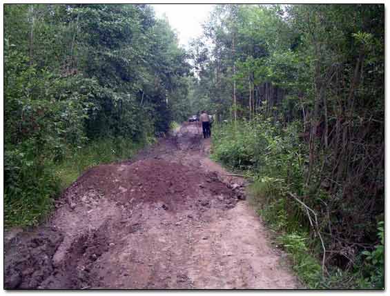 This Dirt Road  Was A Challenge