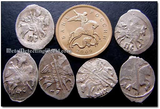Saint George on Coins