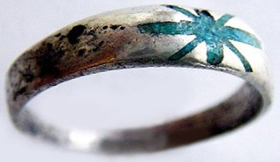 21 Ring With Turqoise
