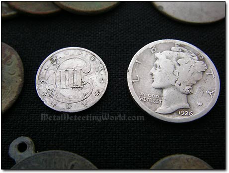 Two Silver Coin-Finds