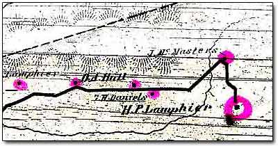 Fragment of 1875 Map