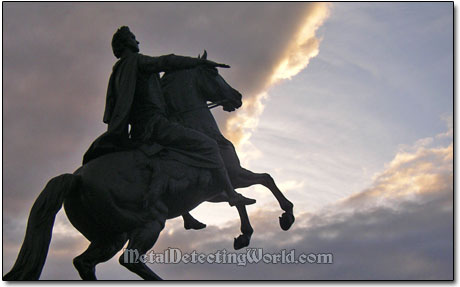 The Bronze Horseman Monument - Statue of Peter I in Saint Petersburg, Russia