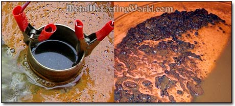 Surfacial Crud and Mix of Contaminants and Precipitated Rust