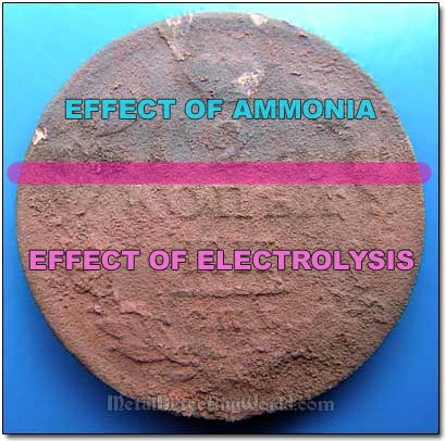 Effects of Two Coin Cleaning Processes - Electrolysis and Ammonia Bath