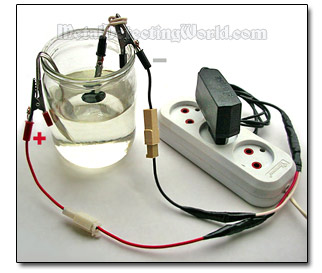 Home Electrolysis Device for Cleaning Coins and Jewelry
