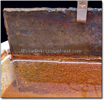 Transferred Rust Accumulated on Anode