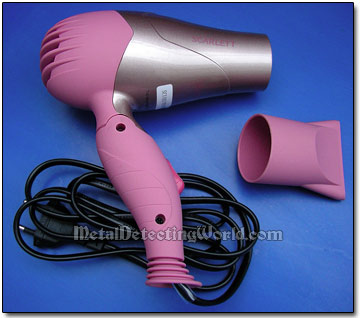 Hair Blower for Drying Iron Surfaces