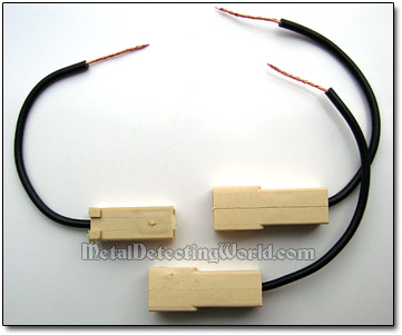 Wired Male and Female Plugs for Negative Wire