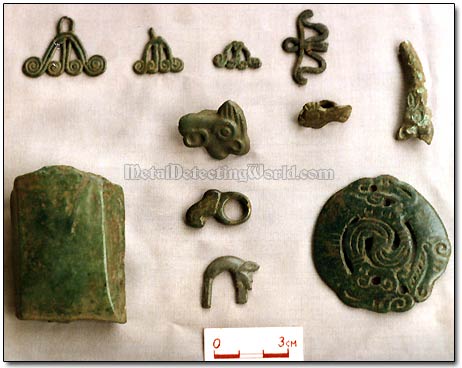 Bronze Celt and Zoomorphic Pendants