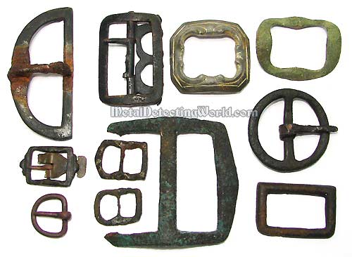 Military Belt and Musket's Sling Buckles