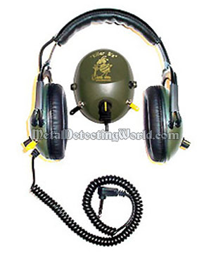metal detecting headphones by BJ.150ohms speakers will work on any detector 